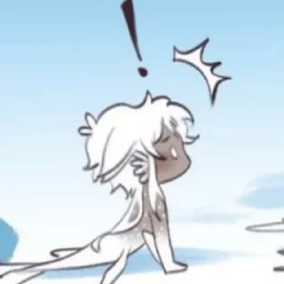 ❗ emoji 白林 Telegram sticker 17 of 44