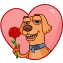 🌹 emoji Good Boy Telegram sticker 10 of 20