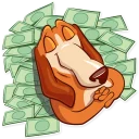 💸 emoji Good Boy Telegram sticker 11 of 31