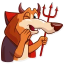 😈 emoji Good Boy Telegram sticker 17 of 31