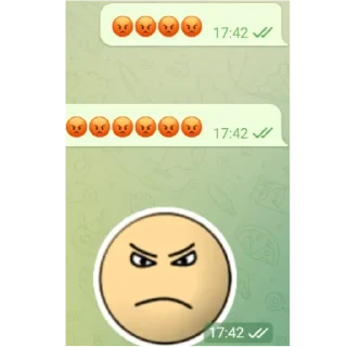 😡 emoji Тот кто прочитал гей Telegram sticker 15 of 115