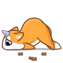 😔 emoji A Unicorn Cat Telegram sticker 15 of 20