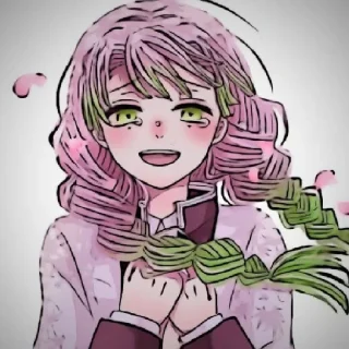 😄 emoji Чах и Ях. @anime_stickers_39 Telegram sticker 17 of 32