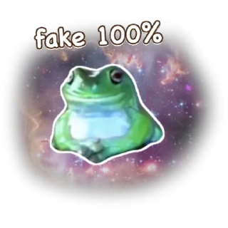 🤨 emoji Лягушка Ну ну ну Telegram sticker 23 of 50
