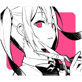 👀 emoji ୨୨ милая тян ⊹ . @stickers_emoji_R1N °. . !! Telegram sticker 4 of 16