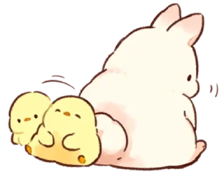 🐰 emoji 🥕  ⊹ кроля    ֗  @stickers_emoji_R1N ✧ Telegram sticker 11 of 40
