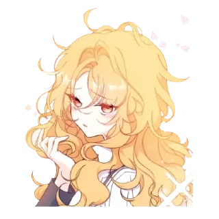 Sticker from Манга