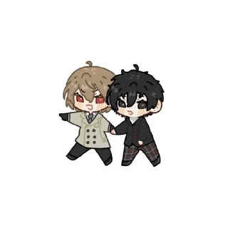 Sticker from persona 5