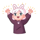 🤩 emoji chpic.su • @Premium_Stikers | Мичико Telegram sticker 23 of 52