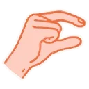 🤏 emoji Hands | @Premium_Stikers Telegram sticker 19 of 23