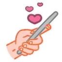 🥰 emoji Hands | @Premium_Stikers Telegram sticker 14 of 23