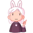 😐 emoji chpic.su • @Premium_Stikers | Мичико Telegram sticker 10 of 52