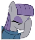 🙄 emoji Maud Pie | By @Egor418 Telegram sticker 14 of 27
