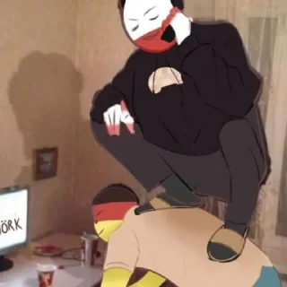 👻 emoji ≤ countryhumans ≥ Telegram sticker 14 of 41