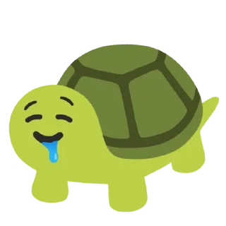 🌟 emoji черепашка Telegram sticker 22 of 93