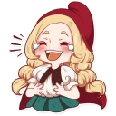 Sticker from Red Riding Hood