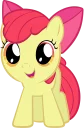 😃 emoji Apple Bloom Pony Telegram sticker 17 of 29