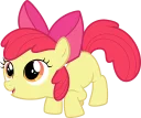 😃 emoji Apple Bloom Pony Telegram sticker 21 of 29