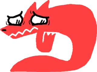 😢 emoji BEEBEE (Adventure with anxiety Telegram sticker 14 of 55