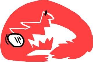 😡 emoji BEEBEE (Adventure with anxiety Telegram sticker 15 of 55