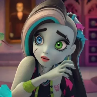 😳 emoji Monster high G3 Telegram sticker 20 of 120