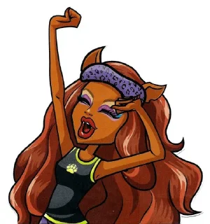 🌟 emoji Клоди : @fStikBot Telegram sticker 18 of 59