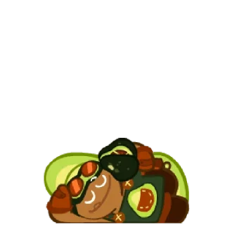 🥑 emoji Avocado Cookie! Telegram sticker 11 of 36