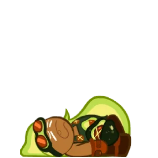 🥑 emoji Avocado Cookie! Telegram sticker 21 of 36