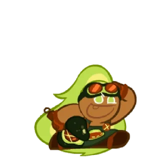 🥑 emoji Avocado Cookie! Telegram sticker 12 of 36