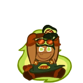 🥑 emoji Avocado Cookie! Telegram sticker 18 of 36
