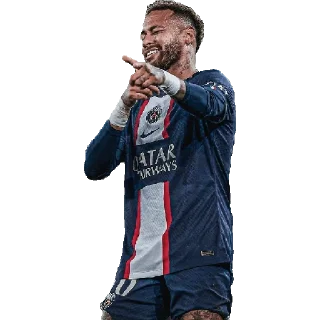 🇧🇷 emoji @FOOTBALLSTICKERS | Neymar jr Telegram sticker 7 of 20