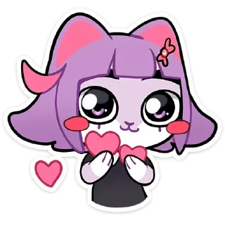 💓 emoji аня фрик Telegram sticker 2 of 92