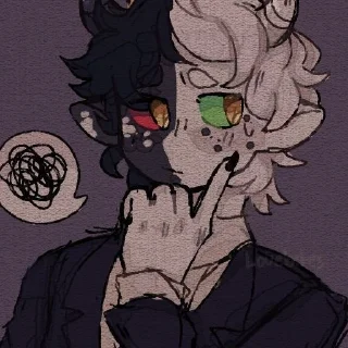 🌑 emoji Ranboo Telegram sticker 22 of 120
