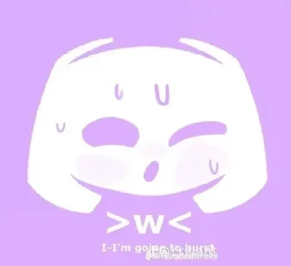 😫 emoji Discord UwU @sozdat_stikery_bot Telegram sticker 18 of 24