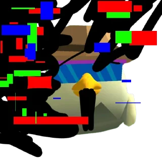 😧 emoji Hikita Chicken gun pack Telegram sticker 7 of 90