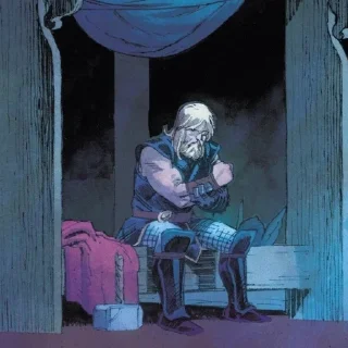 😕 emoji Thor by @Qwarier Telegram sticker 6 of 28