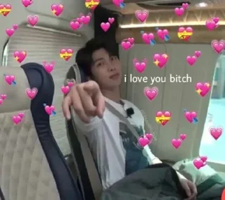 💜 emoji Jimin, you got no jams Telegram sticker 17 of 116