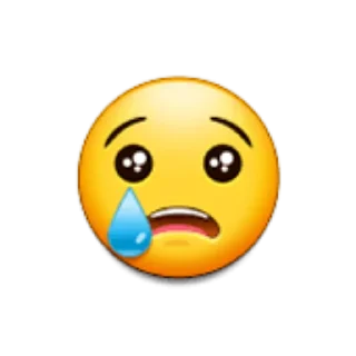 😢 emoji Samsung Emoji Telegram sticker 10 of 20
