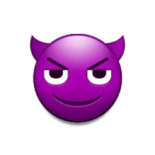 😈 emoji Samsung Emoji Telegram sticker 5 of 20