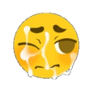 🥵 emoji Черная чушка Telegram sticker 15 of 120