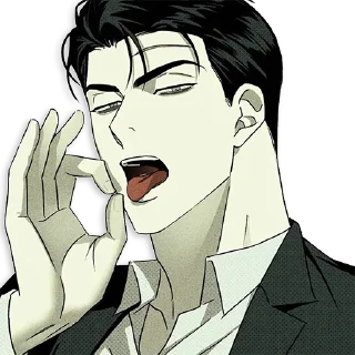 😛 emoji yaoi Telegram sticker 8 of 33