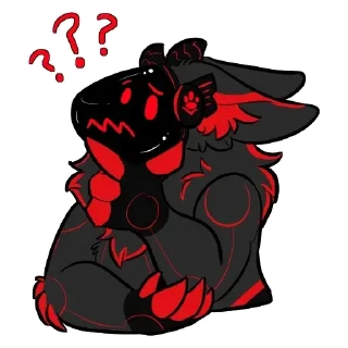 😕 emoji Друзья фурри Telegram sticker 23 of 73
