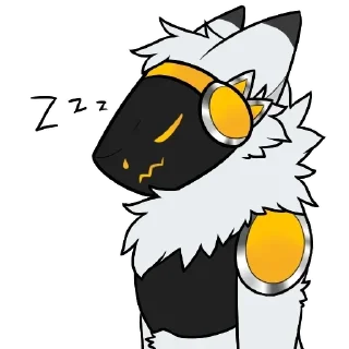 😴 emoji Друзья фурри Telegram sticker 10 of 73
