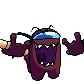 🫘 emoji maroon fuck Telegram sticker 5 of 21
