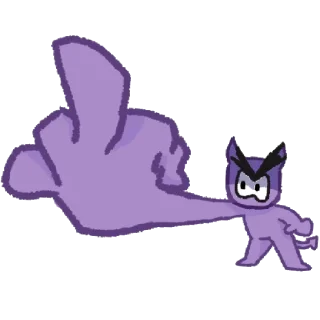 🖕 emoji LUCIFER!! Telegram sticker 13 of 15