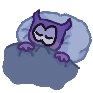 😴 emoji LUCIFER!! Telegram sticker 8 of 15