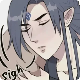 😔 emoji @kamelpack69 | Мобэй-цзюнь | Telegram sticker 10 of 60