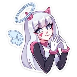 😇 emoji Рейра без надписей Telegram sticker 6 of 48