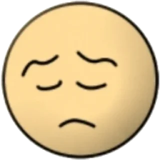 😔 emoji ПЕРВЫЙ ПАКЕТ Telegram sticker 16 of 26