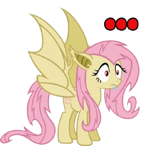 😳 emoji I'm Flutterbat | by @Ha1Gud Telegram sticker 10 of 20